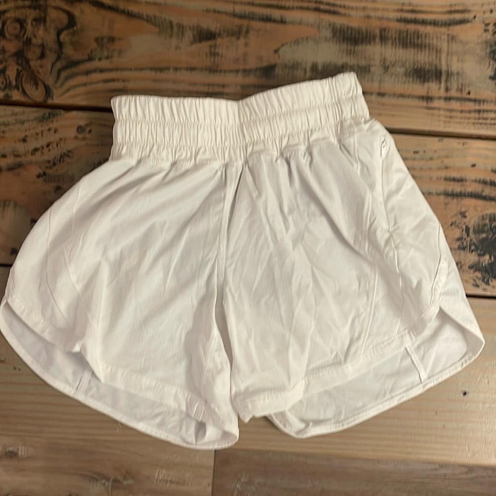 Speed up high rise lined shorts 4”